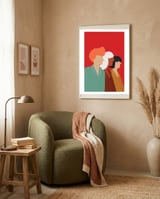 Women Diversity framed in a tender room thumbnail