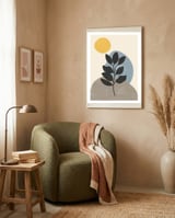 Modern Boho Plant framed in a tender room thumbnail