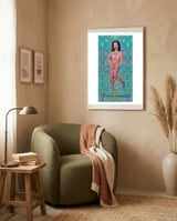 Chica 6 framed in a tender room thumbnail