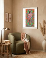 Chica 6 B framed in a tender room thumbnail
