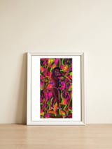 Chica Cubana — framed, leaning against the wall thumbnail