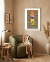 Chica Fashion framed in a tender room thumbnail