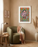 Chica Tatuada 2 B framed in a tender room thumbnail