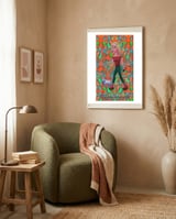 La Chica De Al Lado framed in a tender room thumbnail