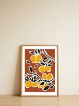 Lemon Tree Branches — framed, leaning against the wall thumbnail