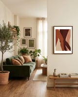 Skin Tones Women Diversity framed in a grounding room thumbnail