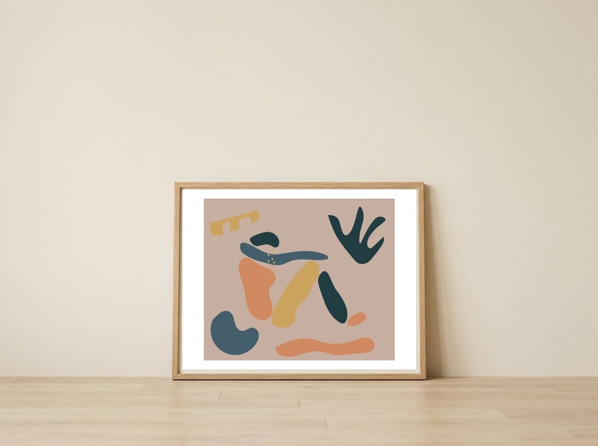 Depressed Sad Girl — framed, leaning against the wall