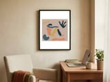 Depressed Sad Girl framed in a focused room thumbnail