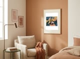 Woman Silhouette Art framed in a tender room thumbnail