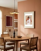 Boho Aesthetic Female framed in a intimate room thumbnail