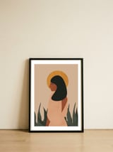 Bohemian Woman — framed, leaning against the wall thumbnail