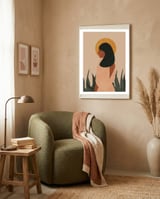 Bohemian Woman framed in a tender room thumbnail