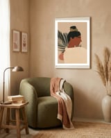 Boho Chic Botanical framed in a tender room thumbnail