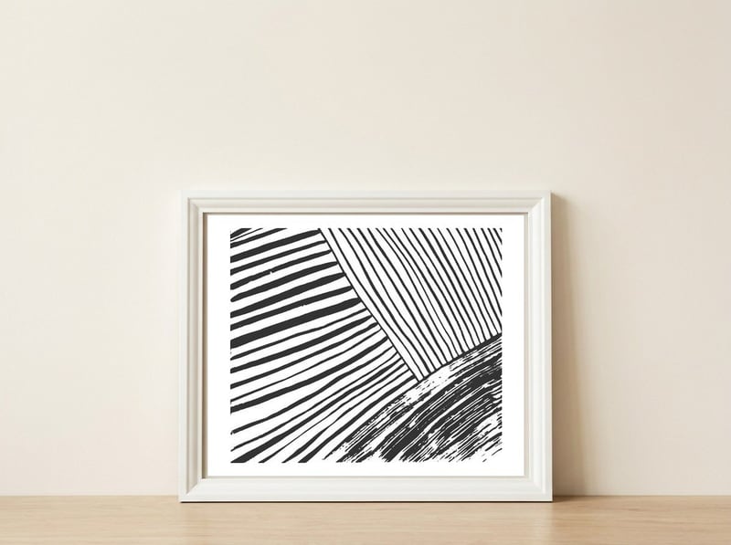 ito 02 — framed, leaning against the wall