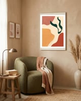 Abstract Scandi Neutral Shapes framed in a tender room thumbnail