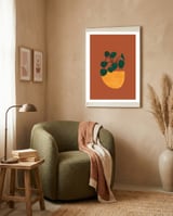 Boho Houseplant framed in a tender room thumbnail