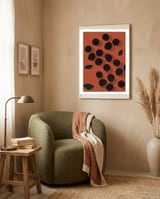 Berry Botanical Modern Boho framed in a tender room thumbnail
