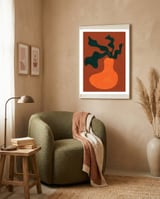 Retro Mango framed in a tender room thumbnail