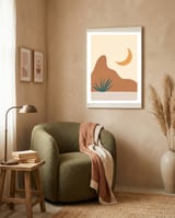 Bohemian Mountain framed in a tender room thumbnail