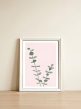 Modern Eucalyptus — framed, leaning against the wall thumbnail