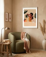 Tropical Girl framed in a tender room thumbnail