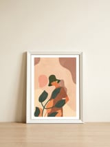 Female Bohemian Artwork — framed, leaning against the wall thumbnail