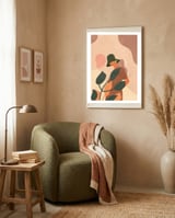 Female Bohemian Artwork framed in a tender room thumbnail