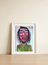 Che Guevara 4 — framed, leaning against the wall thumbnail