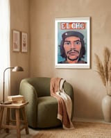 Che Guevara 5 framed in a tender room thumbnail