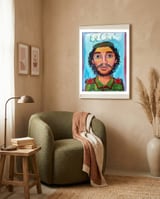 Che Guevara 7 framed in a tender room thumbnail