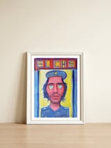 Che Guevara Y Corazones 1 — framed, leaning against the wall thumbnail