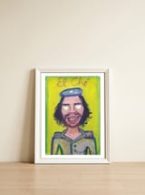 Che Y Corazones 6 — framed, leaning against the wall thumbnail