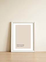 OOPS — framed, leaning against the wall thumbnail