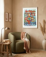 Cruz Del Amanecer framed in a tender room thumbnail