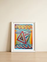 Espejos De La Luz — framed, leaning against the wall thumbnail