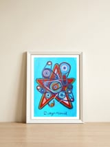 Estrella 2021 2 — framed, leaning against the wall thumbnail