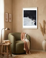 Flat Earth framed in a tender room thumbnail