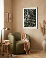 Fern Art framed in a tender room thumbnail