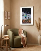 The Last Ice Age framed in a tender room thumbnail