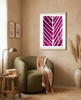 Botanicals Collection No2 framed in a tender room thumbnail