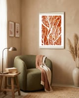 Desert Colours Collection 2 framed in a tender room thumbnail
