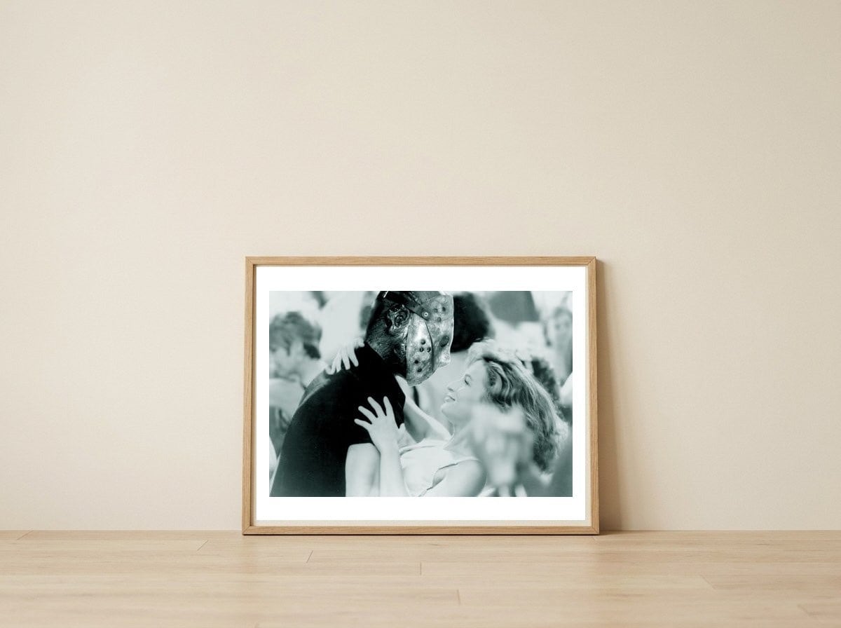 Jason Vorhees In Dirty Dancing — framed, leaning against the wall