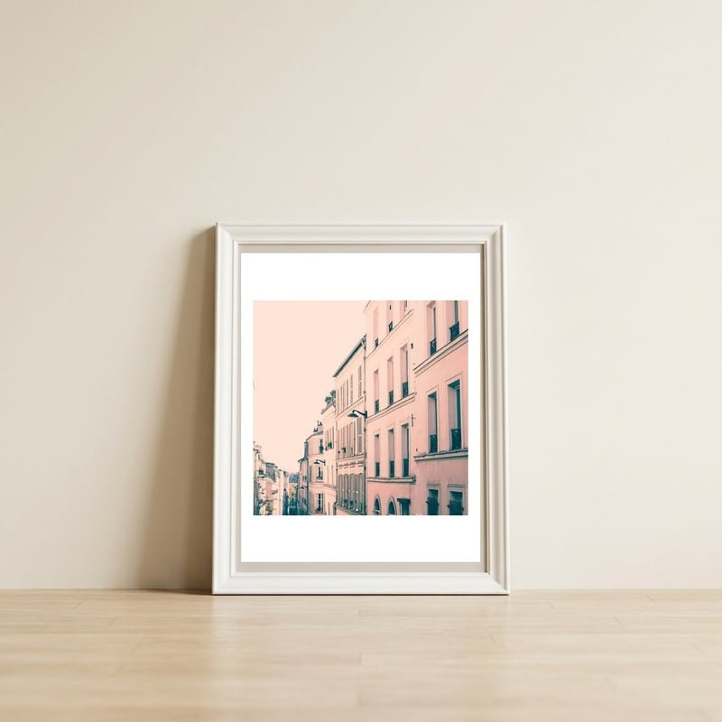 Montmartre, Paris — framed, leaning against the wall