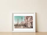 Parisian Charm | urban vintage style — framed, leaning against the wall thumbnail
