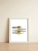 Deco Lines No. 4 - Elegance — framed, leaning against the wall thumbnail