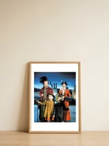 Jack Torrance In Mary Poppins — framed, leaning against the wall thumbnail