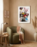 Retro Love #2 framed in a tender room thumbnail