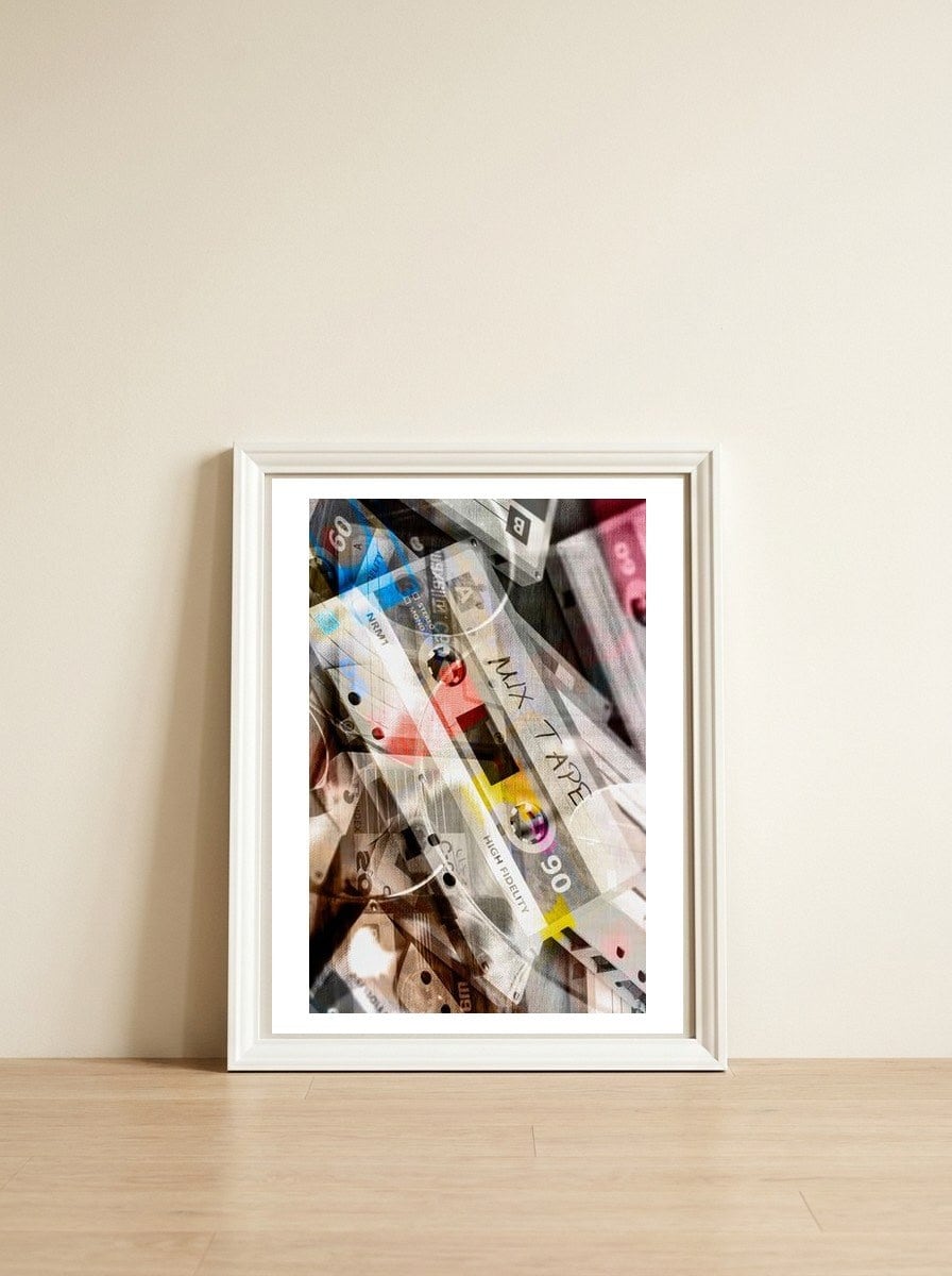 Retro Love #3 — framed, leaning against the wall