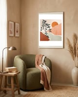 Pure Dream of the River framed in a tender room thumbnail