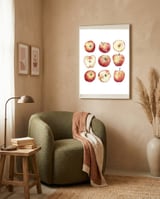 Apples framed in a tender room thumbnail